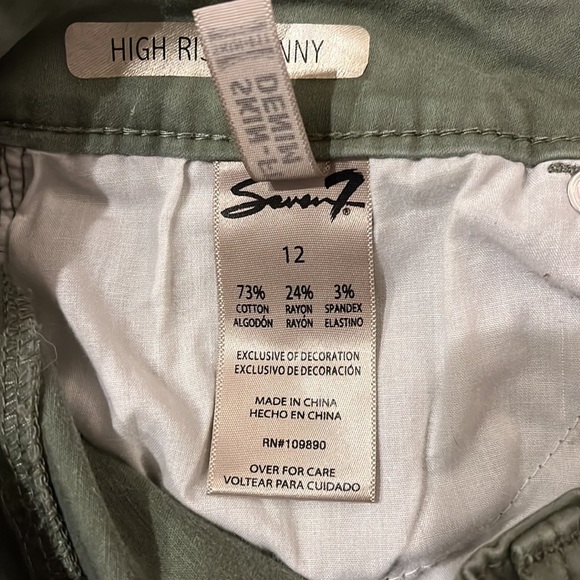Seven7 High Rise Skinny jeans - Picture 6 of 6